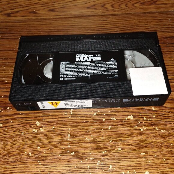 The Mission to Mars (VHS, 2000,Touchstone Pictures) Gary Sinise Jerry O'Connell - Picture 6 of 6